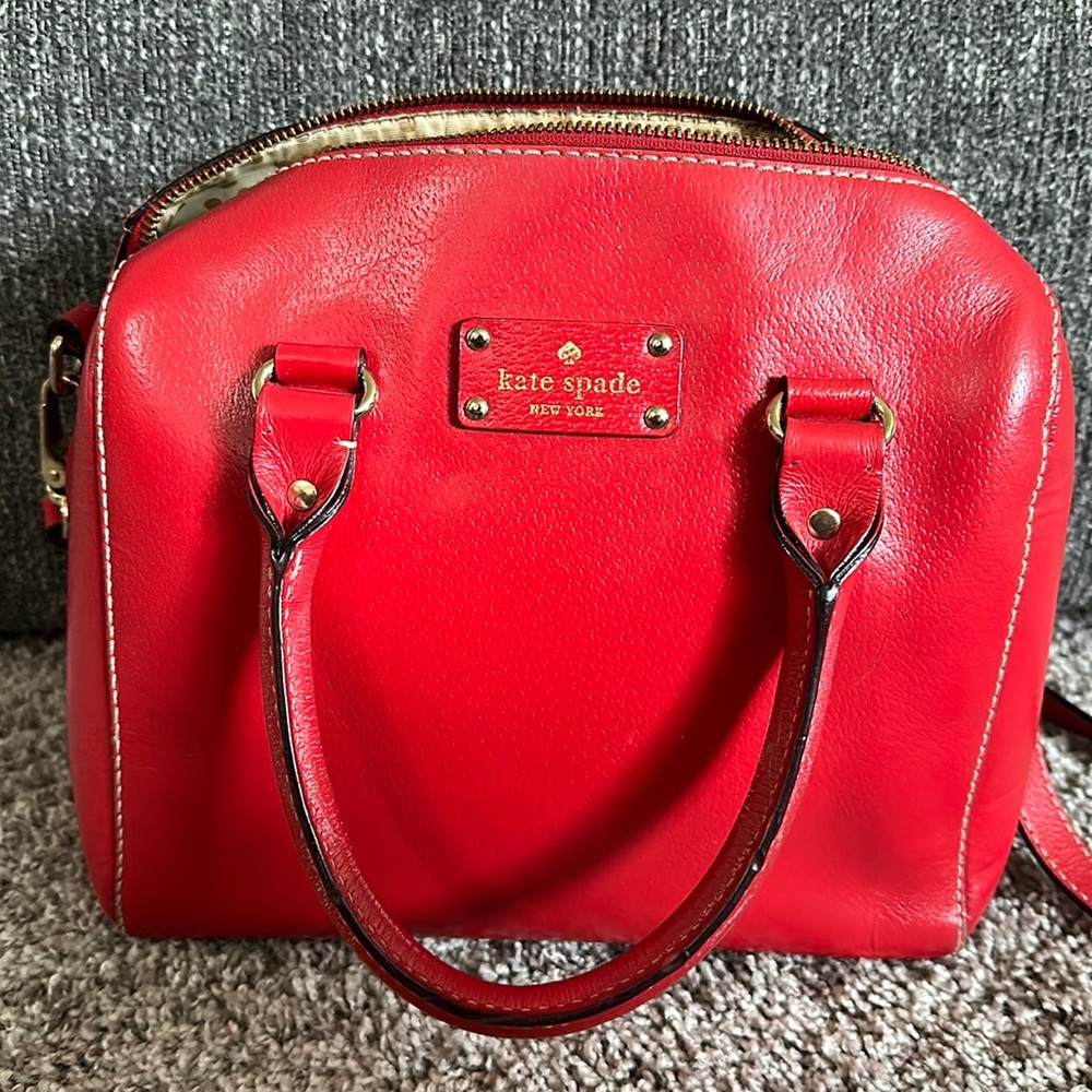 Pre-owned Kate Spade, red handbag ca 57710